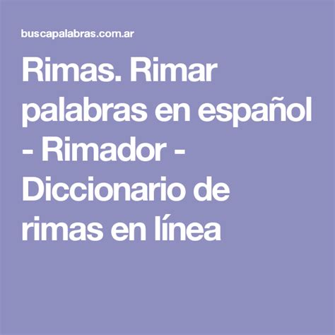 rimar io|rimador.net.